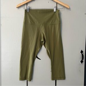 Lululemon Leggings Align High-Rise Crop 17" Size 6